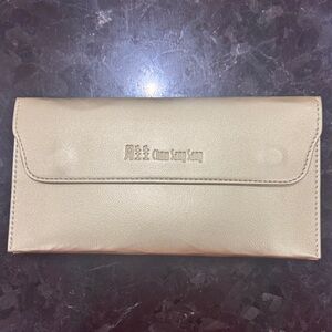 Cream Clutch Bag chow sang sang